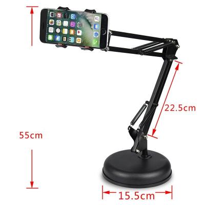 China New Adjustable Desk Universal Aluminum Support Smartphones Tablets Adjustable Angles Phone Stand Holder for sale