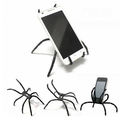 China Universal Adjustable Lazy Hanging Neck Universe Protective Stand Spider Cell Phone Desk Holder for sale