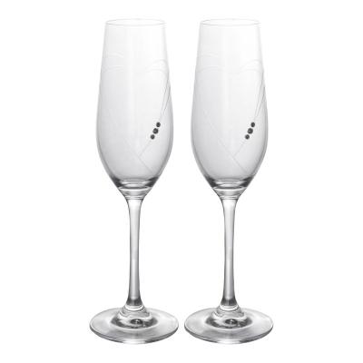 China Champagne glass with patterns Glass Electroplated Rim Glass Croc Charms Glass Candle Champagne Machine Blown handmade Raymond Daily Life Champagne Coupes for sale