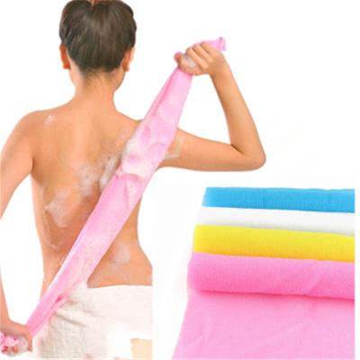 China Best QUICK DRY Japanese Scrubber Fabric 60%Nylon+40%Polyester Shower Towel Exfoliating Bath Towel for sale