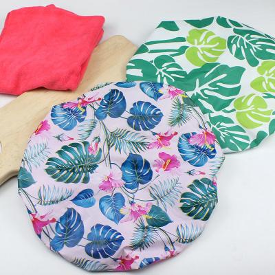 China Viable Factory New Hot Selling Lace Shower Cap Baked Oil Waterproof Cap Women's Thickened Shower Cap for sale