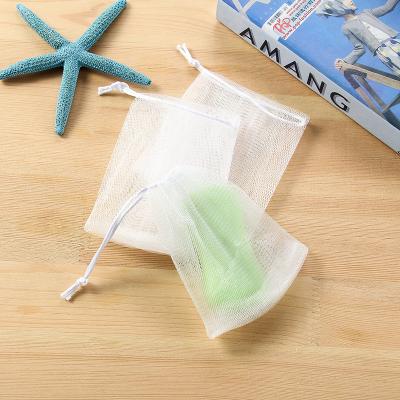 China SHOWER factory direct white rope soap packaging face wash soap net white soap mesh for sale