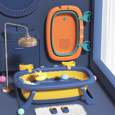 China Crab Viable Bath Tub Baby Bath Folding Multifunctional Small Bath Tub for sale