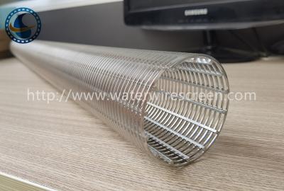 Китай Ss304 разъединение чистой круглой трубки экрана провода клина слота замотки 2mm твердое жидкостное продается
