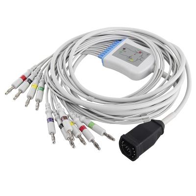 China Conector da banana do IEC 4,0 do cabo E/M Series And Leadwires do ECG de Zoll à venda