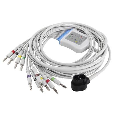 China Welch Allyn Ecg Cable Model: 1500 IEC 4.0Banana do cabo e dos Leadwires de RE-PC-AHA-BAN ECG à venda