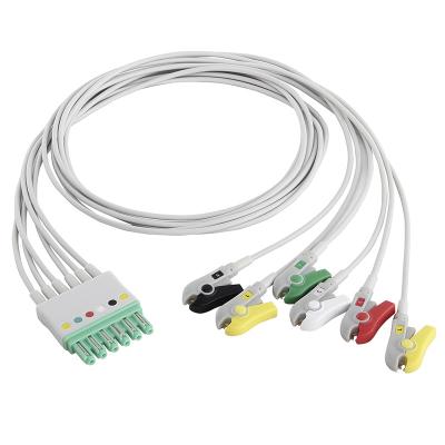 Chine Siemens Draeger MP03405 ECG fil de connexion 6 l'infini de l'agrippeur M300 de câble d'avance M540 MultiMed plus l'agrafe du CEI à vendre