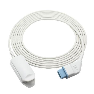 China Sonde van de Sensor mu-631RA Ay-633P N-ellcor Oxi-max Technologie 14 Pin Adult Finger Clip SpO2 van Nihonkohden de Opnieuw te gebruiken SpO2 Te koop