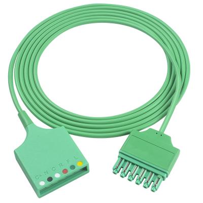 China Cabo único Pin Connector do tronco da extensão de Drager ECG do cabo do adaptador do tronco de Siemens Draeger MS16256 6Lead ECG à venda