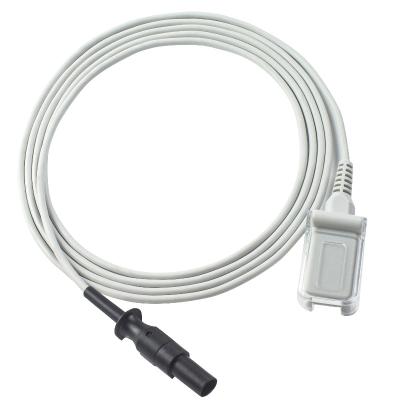 China Novametrix band-a400-1016A E708-030 SpO2 Sensor 7 Pin To 9 de Uitbreidingskabel van de Speldspo2 Adapter Te koop