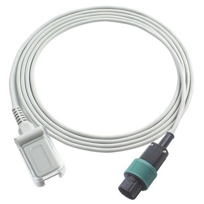 China Saadat Pediatrische Spo2 Sonde 7 van de de Adapteruitbreiding van Pin To DB9 SpO2 Kabel 2.4M TPU Te koop