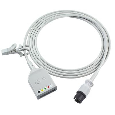 China Cabo do cabo AAMI 6Pin ECG de Mindray 0012-00-1255-01 TPU ECG Trunck à venda