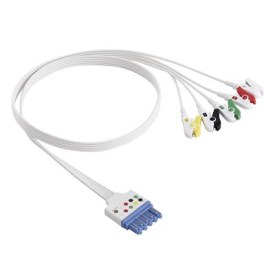 Chine Philips 989803174211 989803173131 5 le CEI jetable de style de dg de vacarme d'agrafe d'agrippeur de câble de l'avance ECG à vendre