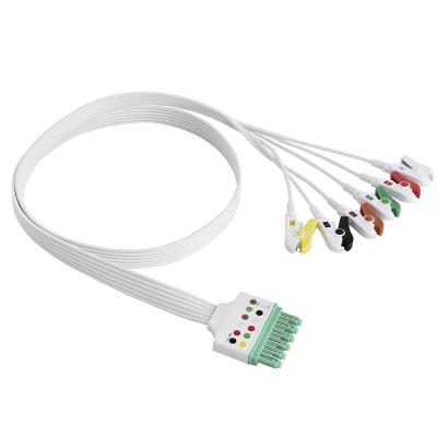 Китай Leadwires Draeger MP03424 устранимые ECG установили безграничность M300 M540 IEC зажима хватальщика 5 руководств продается