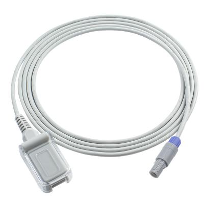 China Creatieve Compatibele SpO2-Sensorkabel 6Pin 2.4M 0010-20-42594 Te koop