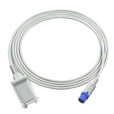 China De Sensorsonde 7 de Uitbreidingskabel 2.4M TPU van Dragersiemens SpO2 van Pin To DB9 SpO2 Te koop