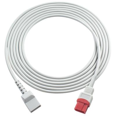 China Spacelabs IBP Adapter Cable 10pin met Utah Connector Bloeddruk IBP Extension Cable Te koop