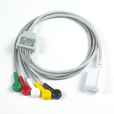 China Conjunto de fios de chumbo 2104816-001 GE Seer 5Lead IEC Snap 2067634-019 Compatível GE SEER 1000 à venda