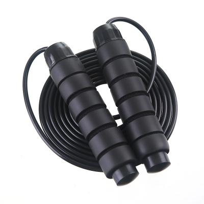 China Fat Burning Premium Heavy Jump Rope With Adjustable Extra Thick Cable Weighted Black High Speed Bag Red Jump Rope Professional for sale