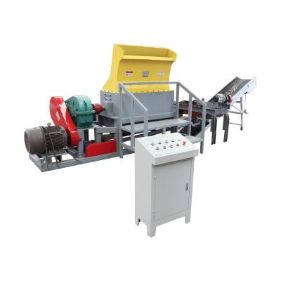 China Hoog efficiënte palletcrusher palletcrusher machine hout pallet snijmachine Te koop