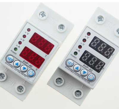 China High Voltage Digital Voltage Protector Electrical Voltage Surge Protector for sale