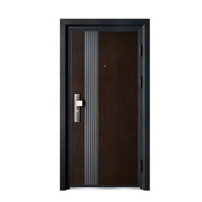 China Factory direct sales anti-theft spliced Carmen anti-theft zinc alloy door cast aluminum double entry Carmen steel door for sale