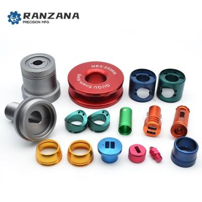 China Custom Turning Machinery CNC Precision Parts 5 Axis Precision Lathe Service Machining Turning Parts Anodized 6063 Aluminum Parts for sale