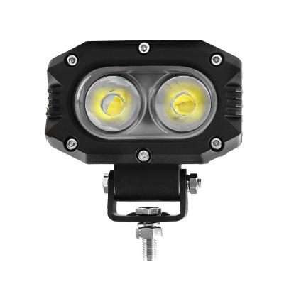 China BraveWAY LED Headlight 4 Inch 1 Flood Beam Driving Lights Automotive Led Pendant Lights For Truck ATV Motorboat for sale