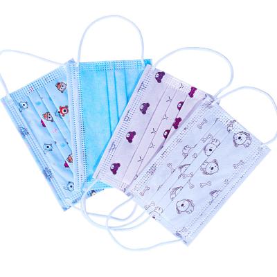 Chine 3 plis non tissés 10 années de 14.5cm*9.5cm d'enfants de masque protecteur à vendre