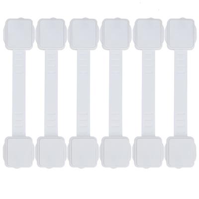 China White Home Office Drawer Infant Care Cabinet Lock Commodity Locks, Plastic Newborn Other Baby Supplies Cabinet Safety Latches$ for sale