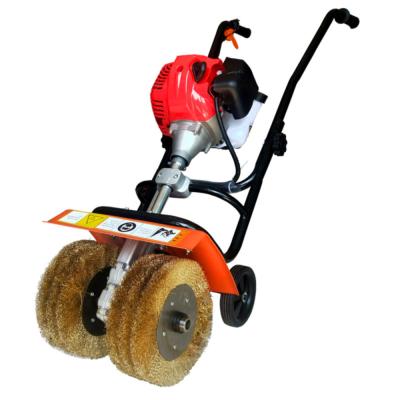 China Building Material Stores Hot Selling 2.2 Kw-4kw Walking Electric Color Steel Derusting Tile Machine Metal Derusting Machine for sale