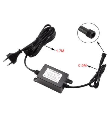 China With Waterproof Waterproof Female Connector DC12V 5W LED Transformer Power Supply Driver For Outdoor Low Voltage LED Light Driver Accessory for sale