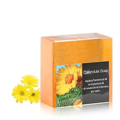 China Flower Portable Household Basic Cleaning Thai Whitening Soap for sale