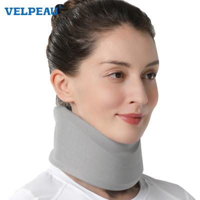 China 2022 Popular Medical Pain Sponge Neck Brace Breathable Cervical Relieve Muscle Fatigue Stiffness Comfortable Memory Cotton Neck Support for sale