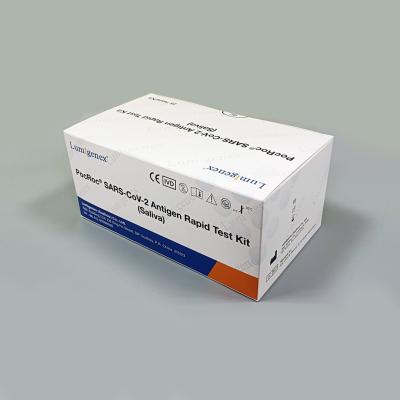 China Speichel-Antigen-Schnelltest-Kit für die medizinische Diagnose 25 Stück für SARS-CoV-2 zu verkaufen