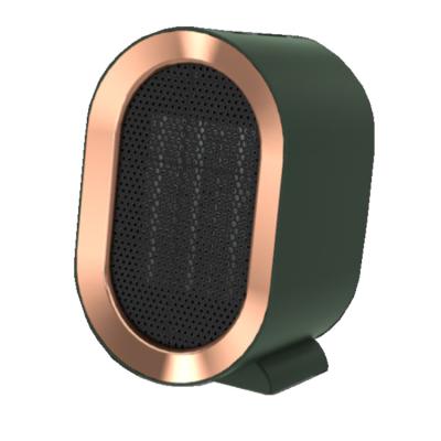 China New Portable Electric Car Heaters Fan 1200W PTC Heat Ceramic 2 Speed Mini Household Space Heaters Portable Low Noise Electric Heater for sale