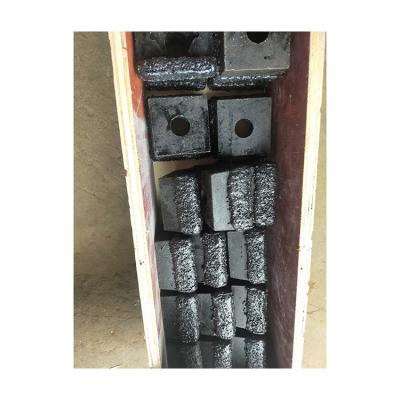 China Construction works Industrial Tool Parts Wear-resisting Hammer Crusher Head for sale