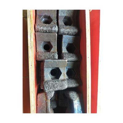 China Construction works Wear Steel Parts Plastic Recycling Hammer Crusher Homemade Head for sale