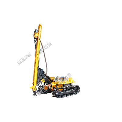 China Construction works Rotary Crawler Drill Cart / Rock Drilling Machine for sale