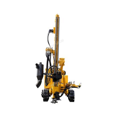 China Construction works Mobile Dth Rig Dth Drill China High Effencicy DTH Blowhole Drilling Rig for sale