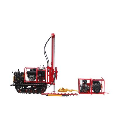 China Construction works Small Volume Drilling Rig Crawler Drilling Rig 30m Depth For Mountain Drilling for sale