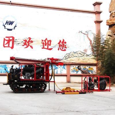 China Construction works HWL30Z 30m Depth Crawler Exploration Geological Drill Rig Machine Mine Drilling Rig for sale