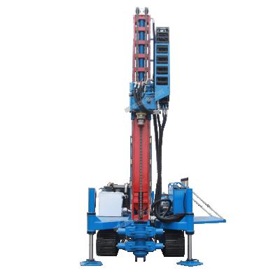 China Building Material Shops Engineering Drilling Rig Anchoring Hydraulic Rotary Drilling Rigs For Sale for sale