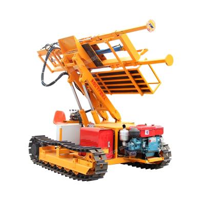 China Construction works Small Steel Crawler Rock Drill Rig Anchor Drilling Rig Price for sale