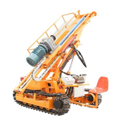 China Construction works 50m Mine Rig Machine Electric Drill Rig Drilling Rig For Rock for sale