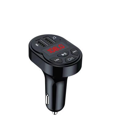 China Fast Charging USB Disk Playback A2 3.1A USB Car Kit FM Modulator Handless PD Dual USB Car MP3 Player FM Transmitter A2 for sale