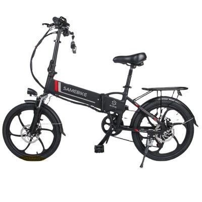 China Presale Original SAMEBIKE 20LVXD30 Multifunctional Type Folding Inch 35km/h 20 Seat High Speed Bicycle 350W Motor Electric Moped E-Bike Two Seat Bicycle for sale