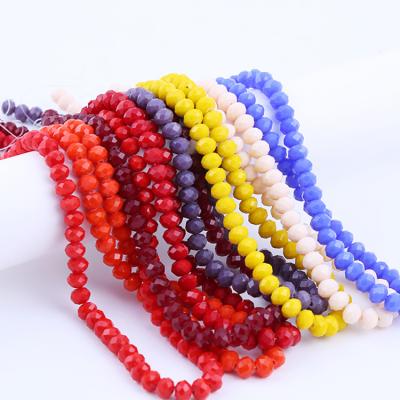 China Fit for Jewelry Making (Such as Beads Crystal Beads Wholesale 2mm-10mm Factory Necklace Sonder Rondelle for Jewelry Making for sale