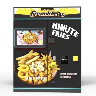 China Best Quality Snack Food French Fries Vending Machine Price 35 Seconds Small Size Fry Potato Chip Vending Machine for sale