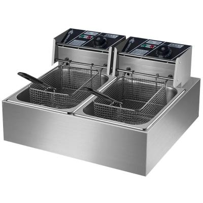 China Fritar eléctrica 6L Chips Cooker Fritar mamá Equipo de cocina pequeña Frito Modernas Comercial Fritar a presión Equipo de cocina de gas en venta